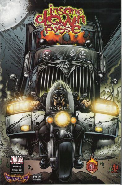Insane Clown Posse: The Pendulum #5 (Chaos!, 2000)