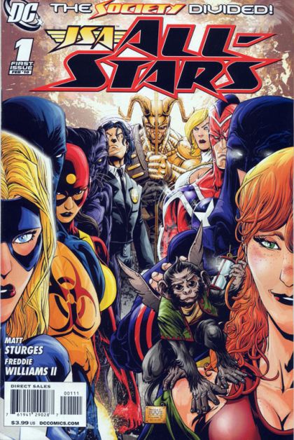 JSA All-Stars Vol. 2 #1 – Freddie Williams II Regular Cover (DC, 2009)