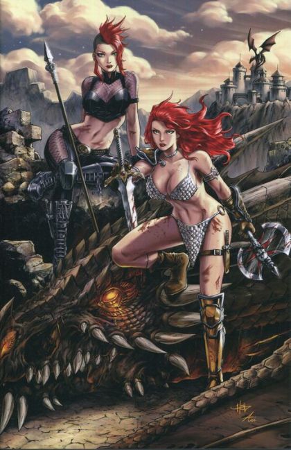 Red Sonja: Age of Chaos #3 – Unknown Comics Creees Exclusive Virgin Variant (Dynamite Entertainment, 2020)