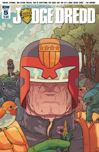 Judge Dredd Vol. 5 #5 – Regular Ulises Farinas Cover (IDW Publishing, 2016)