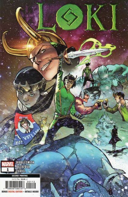 Loki Vol. 3 #1 – 2nd Printing (Marvel, 2019)