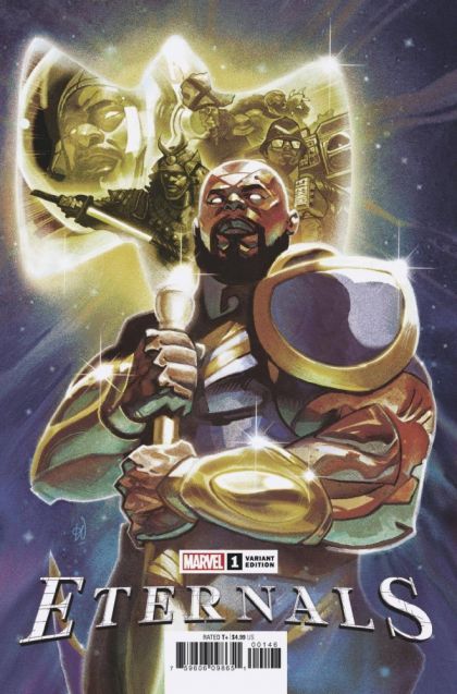 Eternals Vol. 5 #1 – Variant Mike Del Mundo Cover (Marvel, 2021)