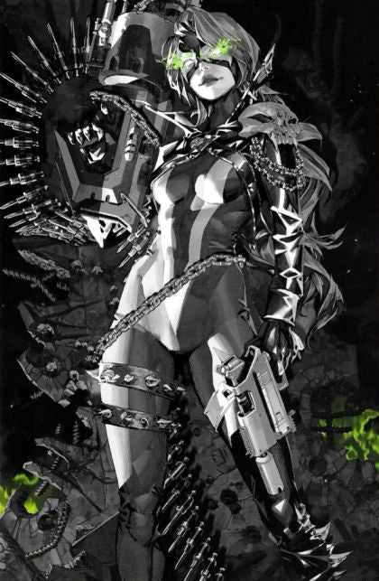 The Scorched #22 – Kael Ngu B&W Variant (Image, 2023)