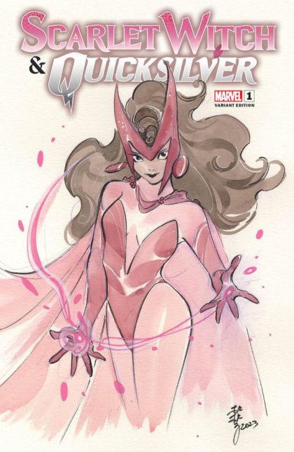 Scarlet Witch & Quicksilver #1 – Peach Momoko Exclusive Variant (Marvel, 2024)
