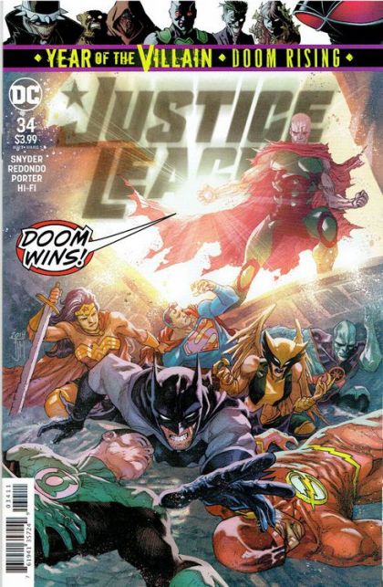 Justice League Vol. 3 #34 – Regular Francis Manapul Cover (DC, 2019)