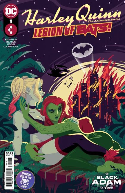 Harley Quinn: The Animated Series: Legion of Bats! #1 – Regular Yoshi Yoshitani Cover (DC, 2022)
