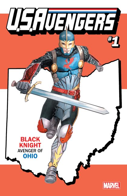 U.S.Avengers #1 – Variant Rod Reis Ohio State Cover (Marvel, 2017)