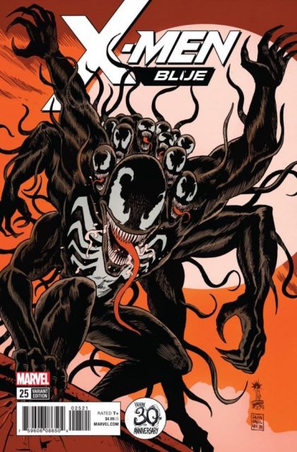 X-Men: Blue #25 – Francesco Francavilla Venom 30th Anniversary Variant (Marvel, 2018)