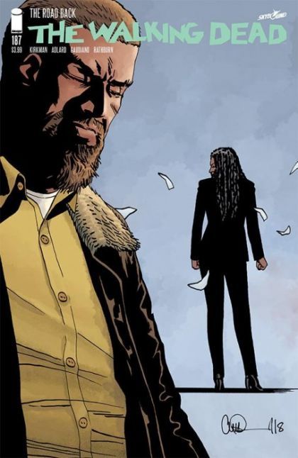 The Walking Dead #187 – Charlie Adlard & Dave Stewart Regular Cover (Image, 2019)