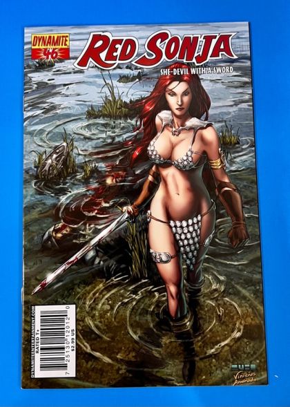 Red Sonja Vol. 1 #46 – Mel Rubi Cover (Dynamite Entertainment, 2009)