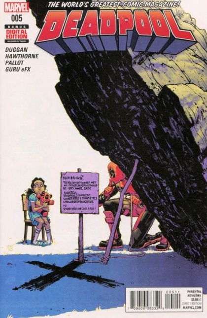 Deadpool Vol. 5 #5 – Tony Moore Regular Cover (Marvel, 2016)