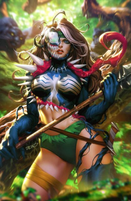 Death of the Venomverse #4 – Derrick Chew Exclusive Virgin Variant (Marvel, 2023)