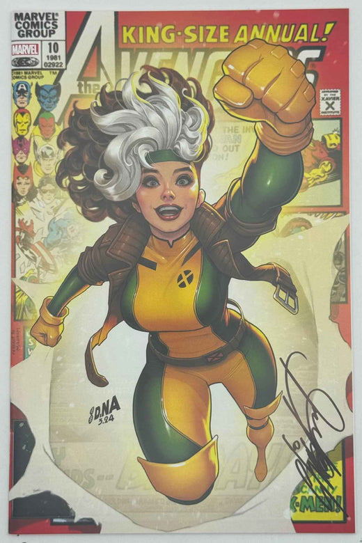 Avengers Annual #10 Unknown Comics David Nakayama Exclusive Variant Facsimile Edition — Signed by Chris Claremont