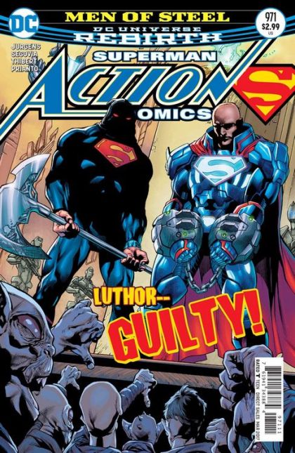 Action Comics Vol. 3 #971 – Stephen Segovia Regular Cover (DC, 2017)