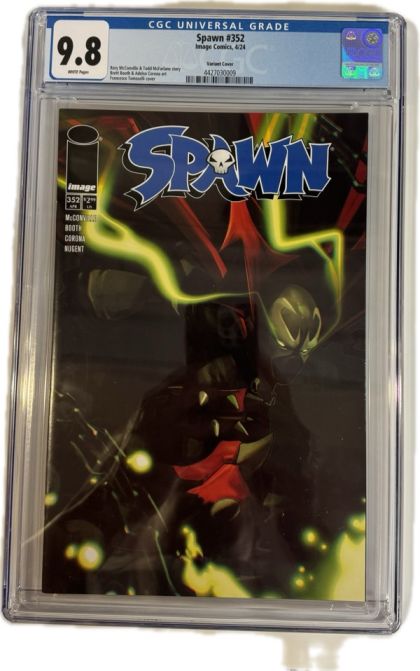 Spawn #352 – Francesco Tomaselli Variant (Image, 2024) CGC 9.8
