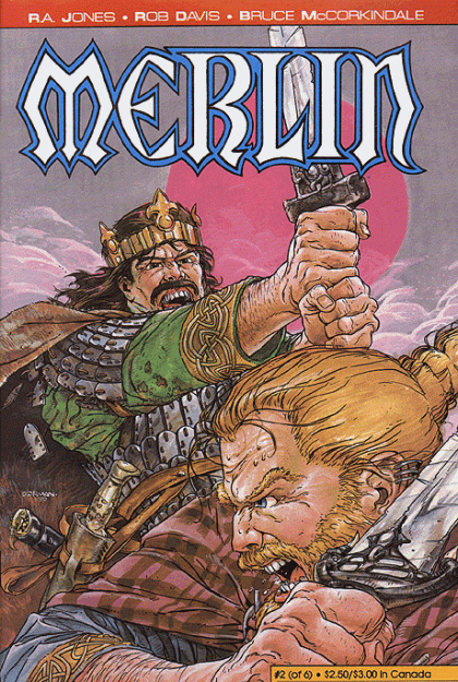 Merlin Vol. 1 #2 (Malibu, 1990)