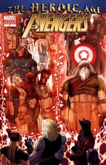 The Avengers Vol. 4 #2 – John Romita Jr. 2nd Printing Variant Cover (Marvel, 2010)