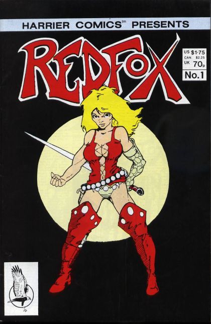 Redfox #1 – 1st Printing (Harrier, 1986)