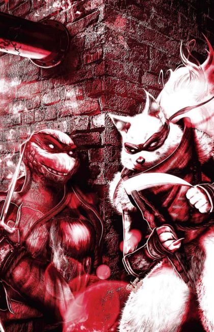 Teenage Mutant Ninja Turtles Vol. 5 #110 – Simpleman’s Comics / The 616 Comics joint venture Retailer Exclusive (RE) C-Red Scale cover (IDW Publishing, 2020) CBCS