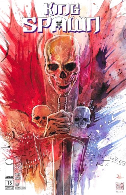 King Spawn #18 – Regular David Mack Cover (Image, 2023)