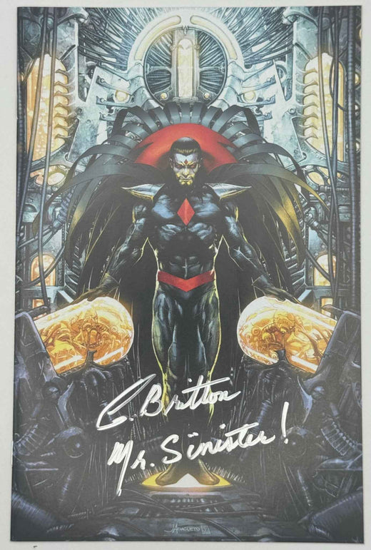 Hellions #5 Unknown Comics Jay Anacleto Exclusive Virgin Variant Xos — Signed by Chris Britton