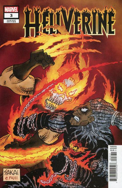 Hellverine #3 – Stan Sakai Variant (Marvel, 2024)