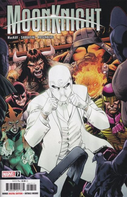Moon Knight Vol. 9 #7 – Cory Smith & Rachelle Rosenberg Regular (Marvel, 2022)