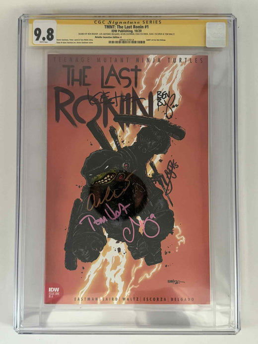 TMNT: The Last Ronin #1 — Eastman Variant — Six Signatures — CGC 9.8 Yellow Label
