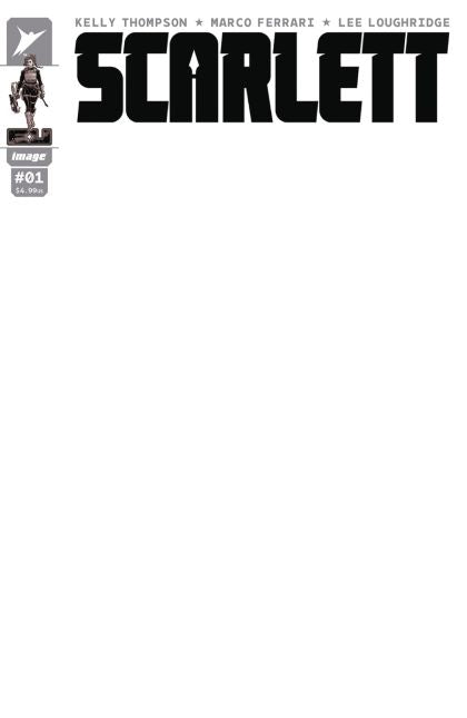 Scarlett (Image Comics) #1 – Blank Variant (Image, 2024)