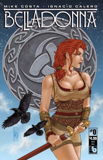 Belladonna Vol. 2 #0 – Celtic Deco Cover by Michael DiPascale (Boundless, 2015)