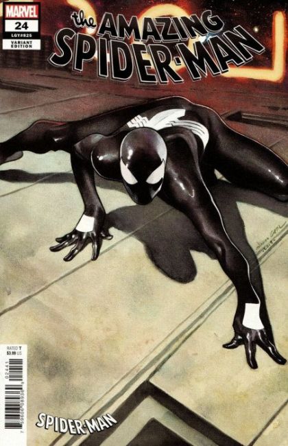 The Amazing Spider-Man Vol. 5 #24 – Olivier Coipel Spider-Man Symbiote Suit Variant Cover (Marvel, 2019)