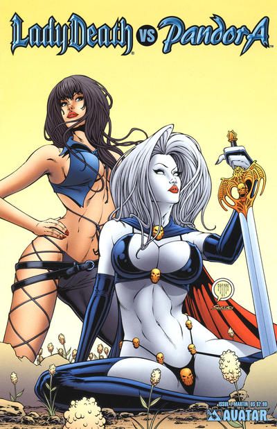 Lady Death vs. Pandora #1 – Martin Cover (Avatar Press, 2007)