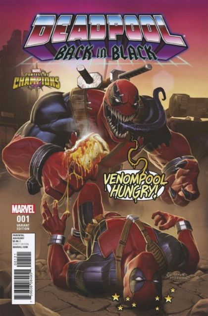 Deadpool: Back In Black #1 – Incentive KABAM Contest Of Champions Game Variant Cover (Marvel, 2016)