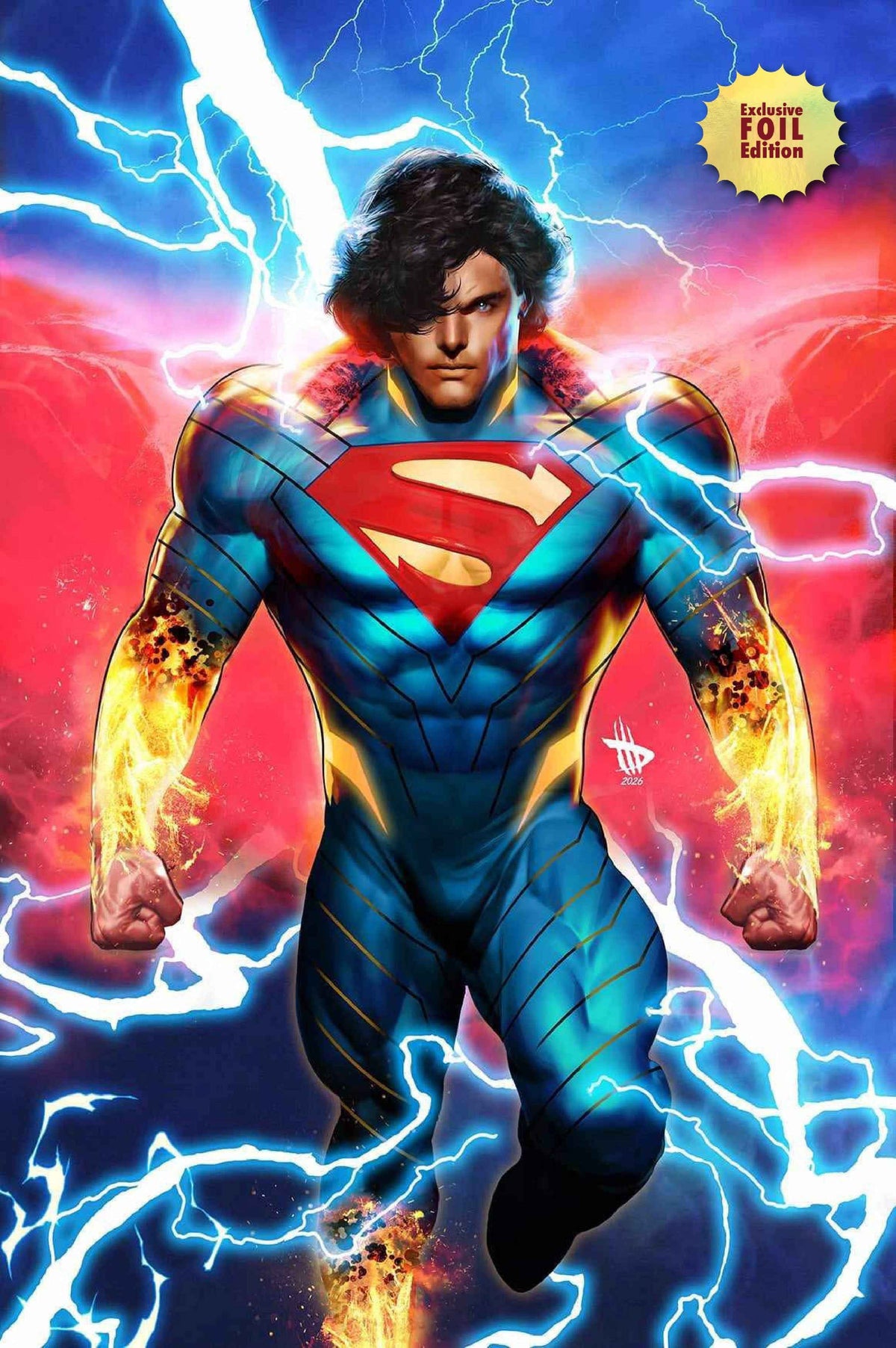 Foil Absolute Superman #18 Dave Wilkins Exclusive Virgin Variant
