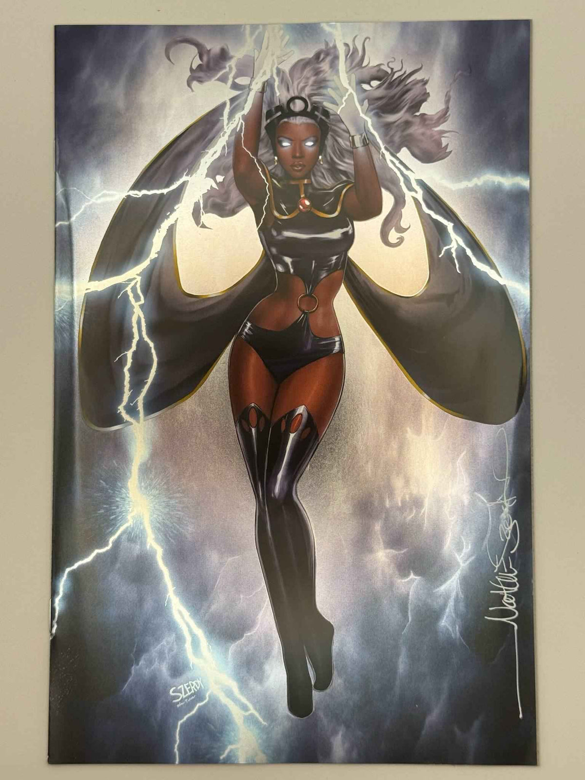 Foil Storm #2 Unknown Comics Nathan Szerdy Exclusive Virgin Variant — Signed by Nathan Szerdy