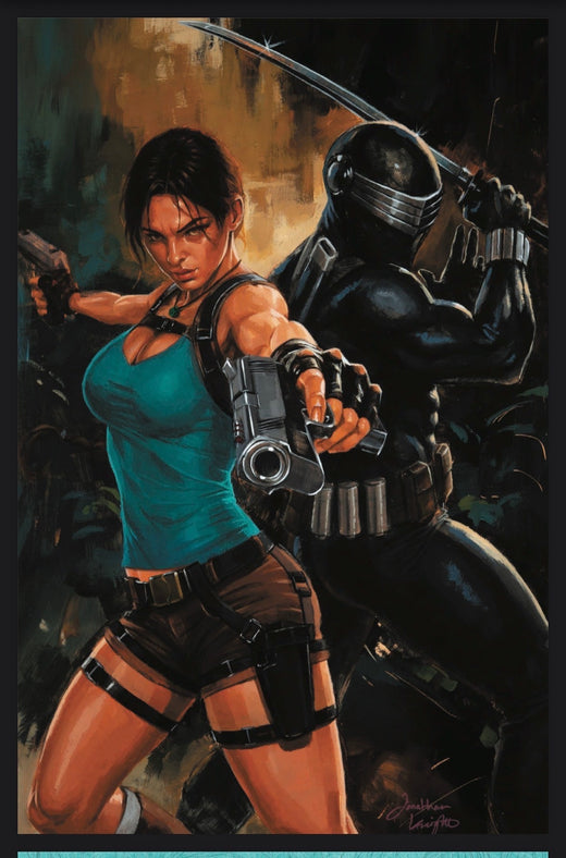 GI JOE x TOMB RAIDER # 1 NYCC JONATHAN KNIGHT EXCLUSIVE