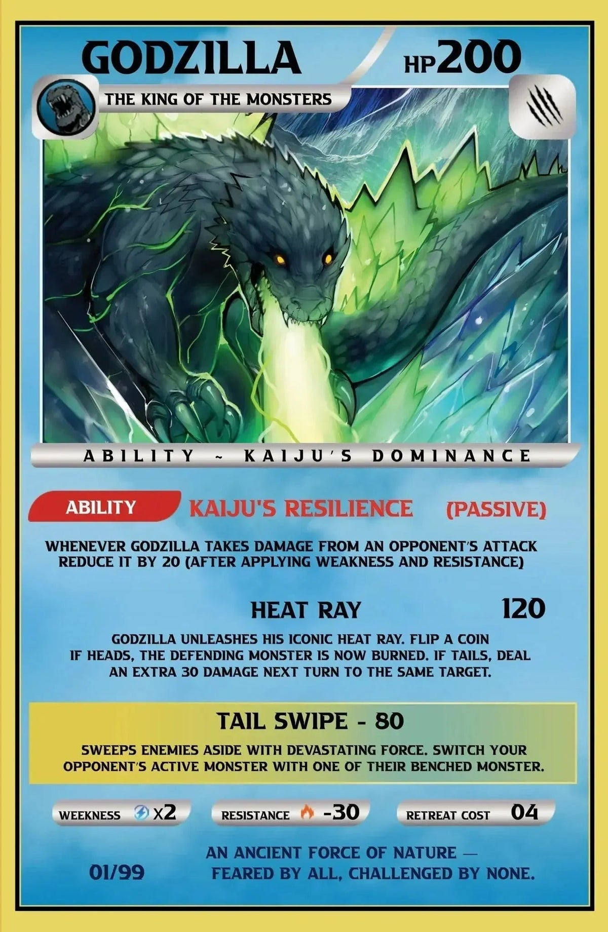 Godzilla [Kai-Sei Era] #3 - ECC Exclusive Sukesha Ray Playing Card Set (10/8/25)