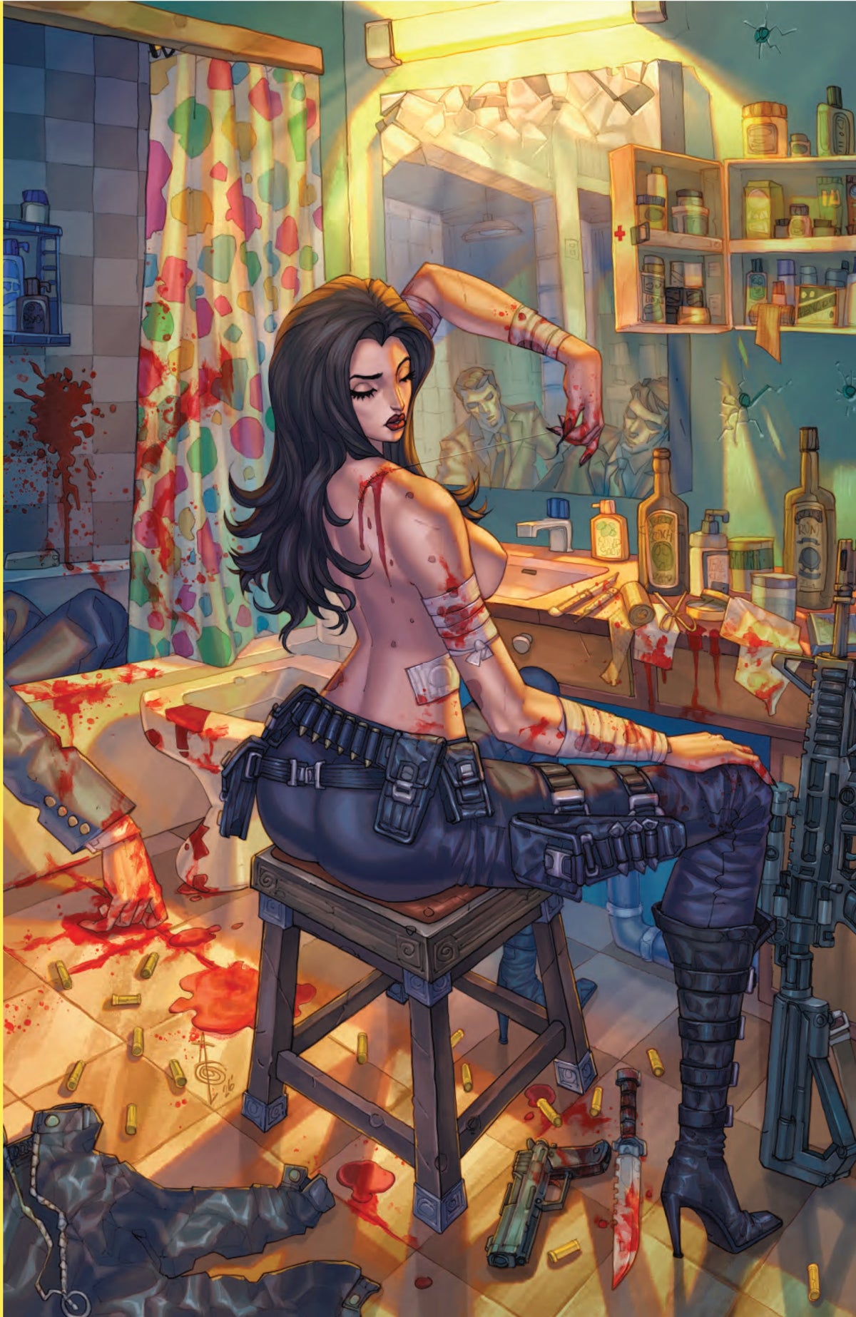 Gun Honey #2 ALAN QUAH HeroesCon Exclusive Virgin Variant