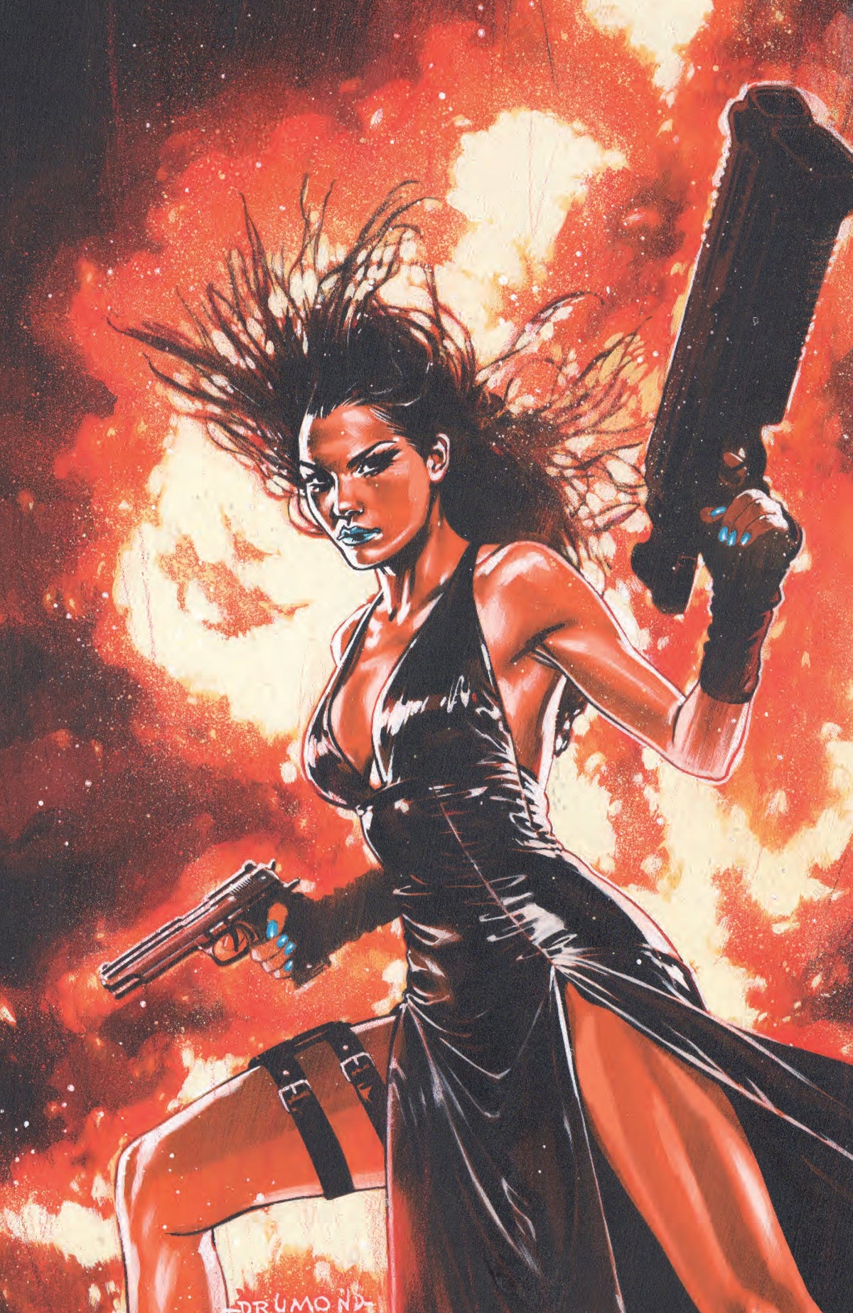 Gun Honey #2 RICARDO DRUMOND HeroesCon Exclusive Virgin Variant