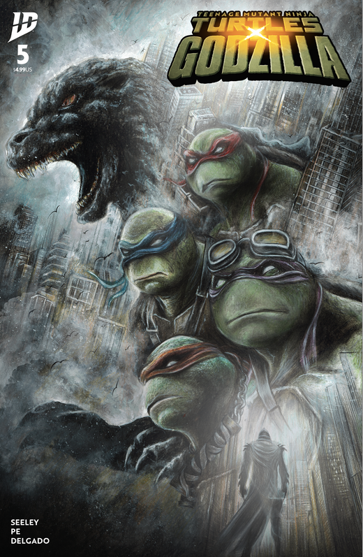 Teenage Mutant Ninja Turtles x Godzilla #5 Wil Shrike