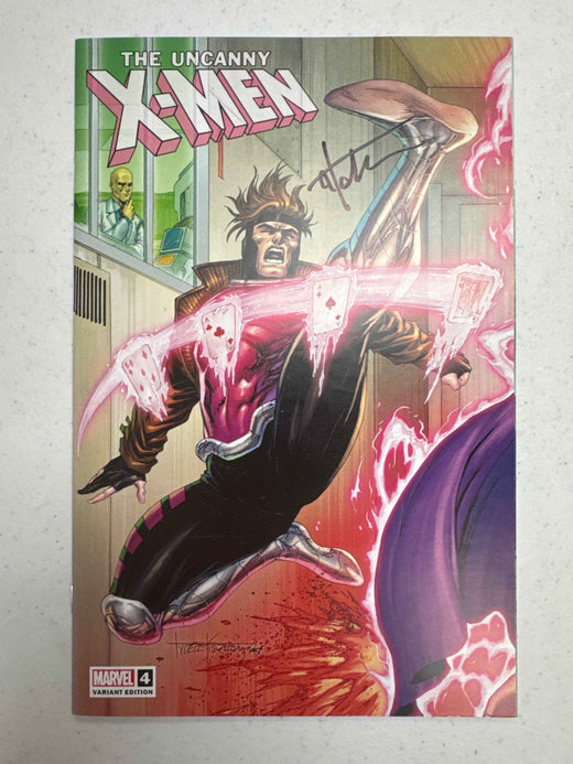 Uncanny X-Men #4 — Tyler Kirkham Variant — Signed — Unknown Comics