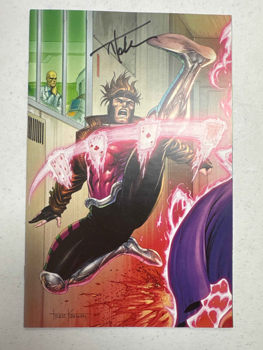 Uncanny X-Men #4 — Tyler Kirkham Virgin Variant — Signed — Unknown Comics