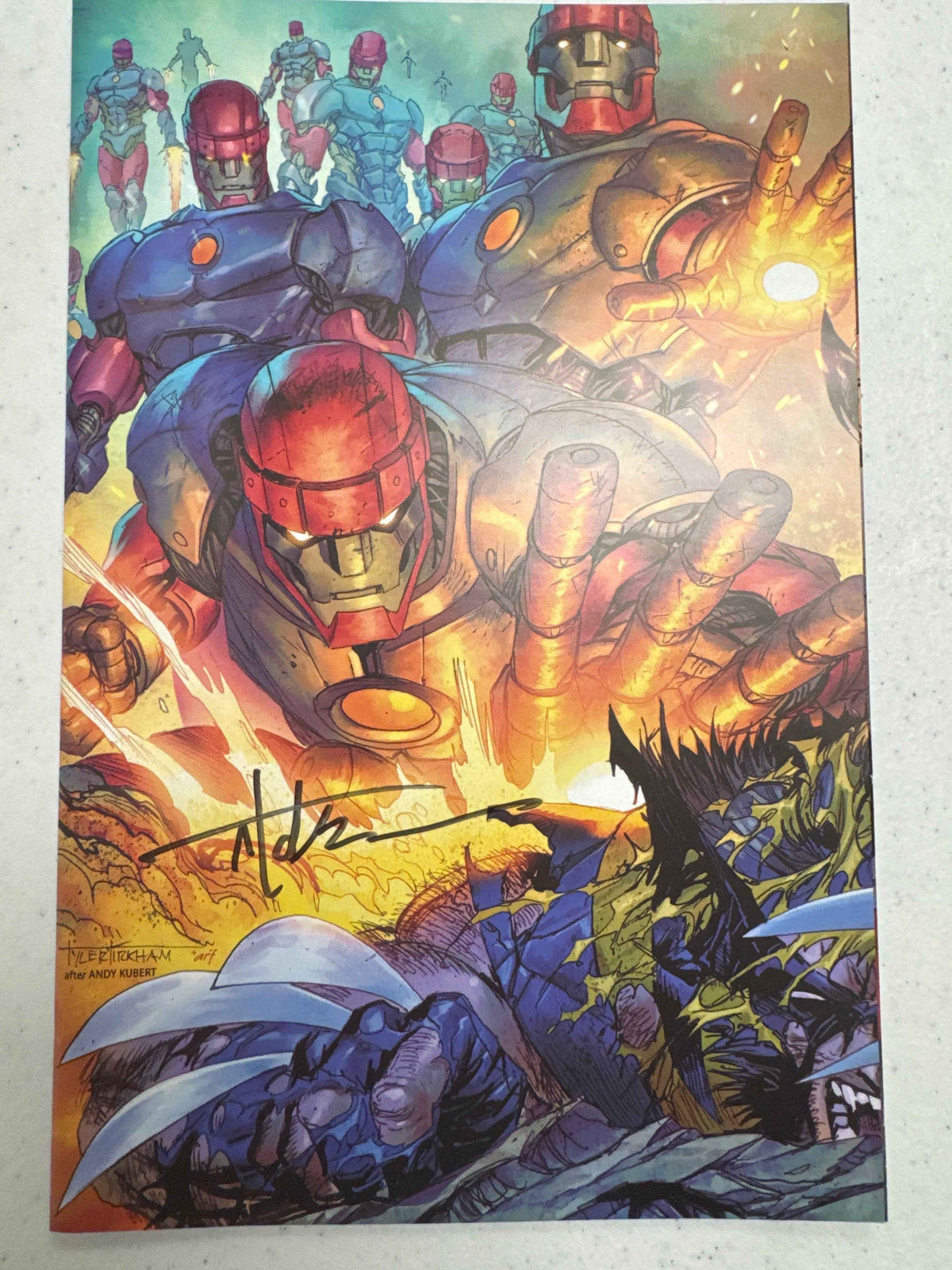 Wolverine #41 — Tyler Kirkham Virgin Variant — Signed — Unknown Comics