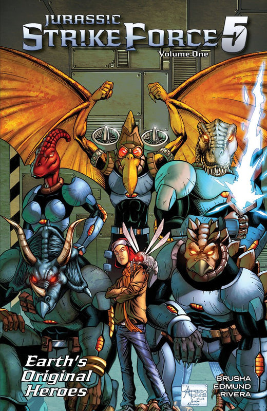Jurassic Strike Force 5 Graphic Novel