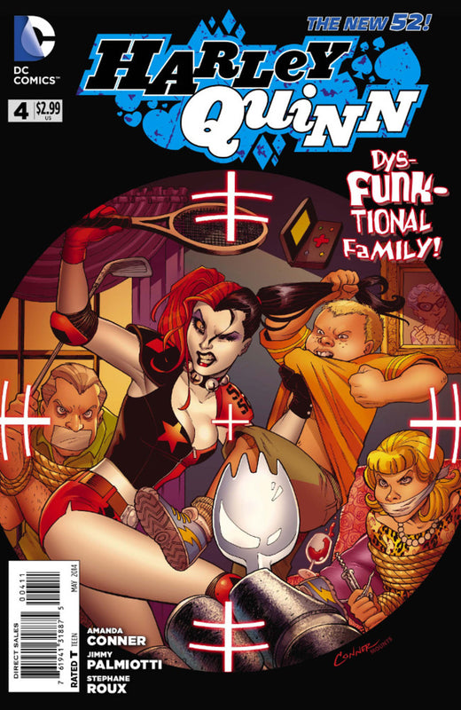 Harley Quinn Vol. 2 #4 – Amanda Conner Regular Cover (DC, 2014)