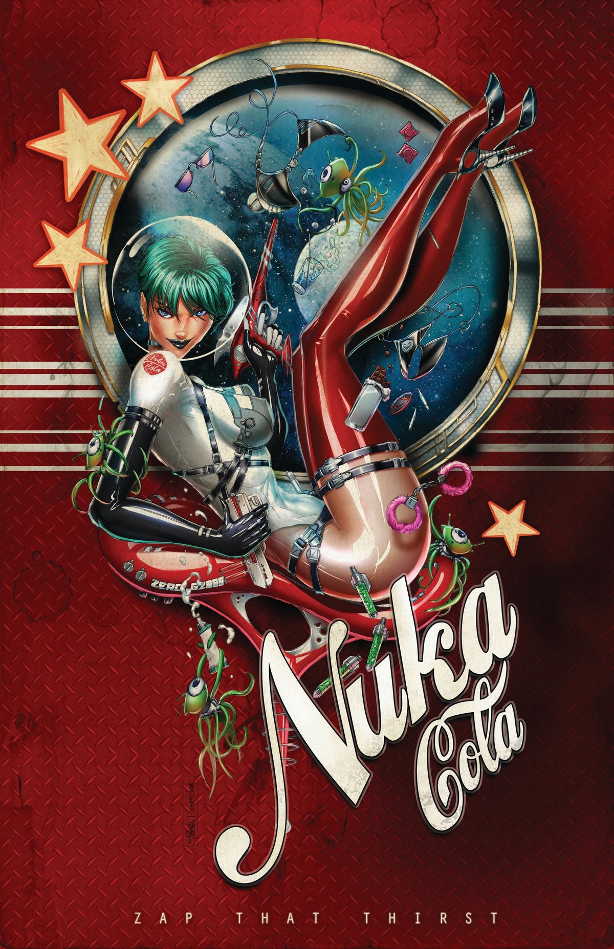Nuka Cola Window Print