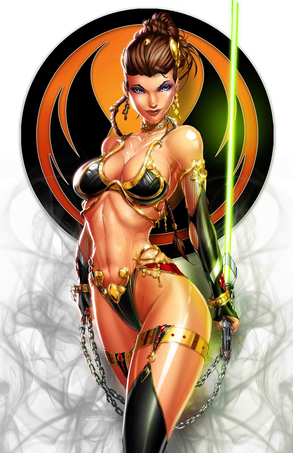 Galactic Princess Jedi Print