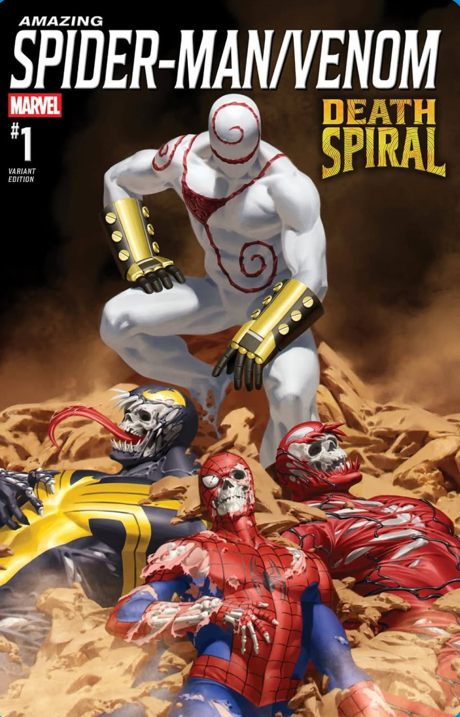 Amazing spider-man/Venom Death Spiral #1 junggeun Yoon  Trade