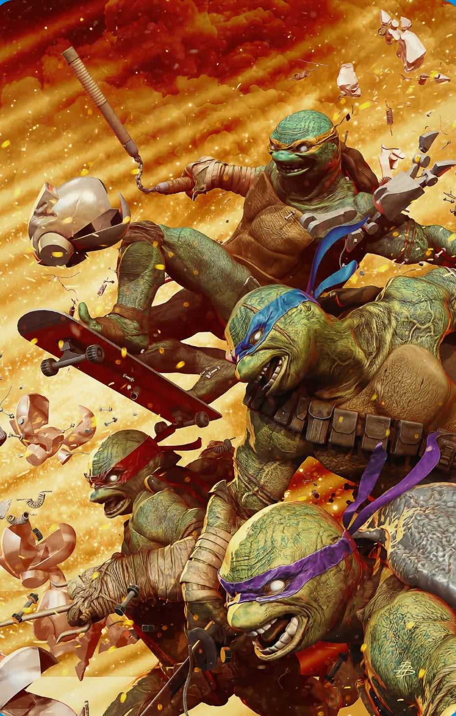 Teenage Mutant Ninja Turtles #300(#20) Bjorn Barends
