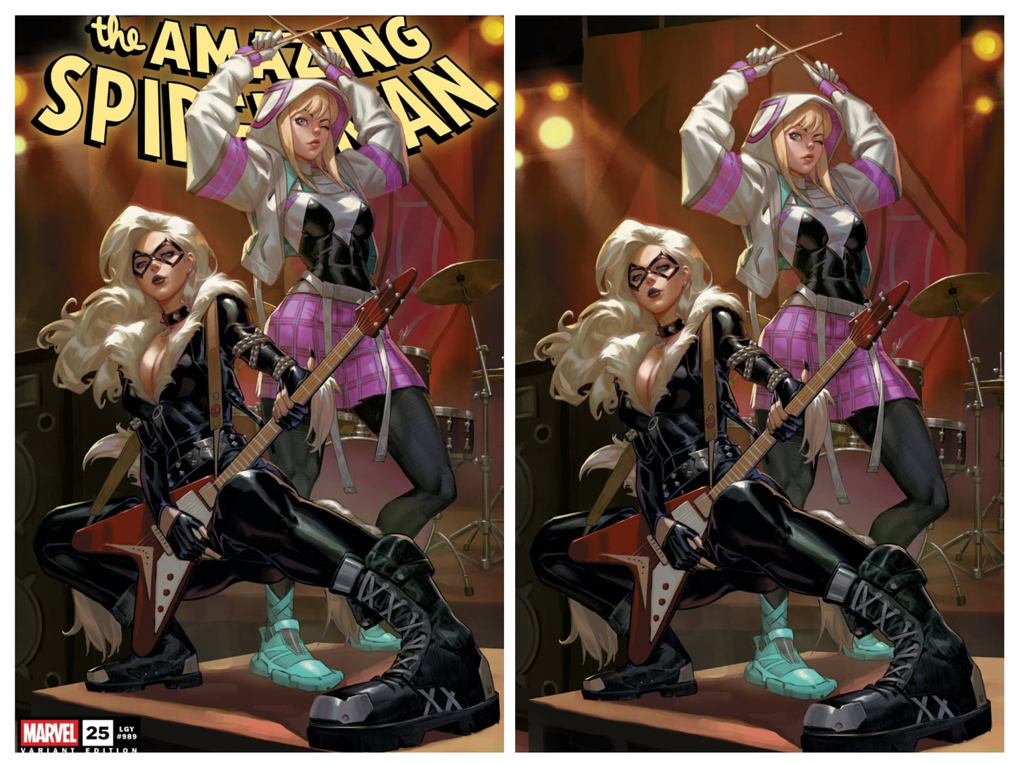 Amazing Spider-Man #25 Alpha Exclusives by Ejikure Pre-order Trade/Virgin variants